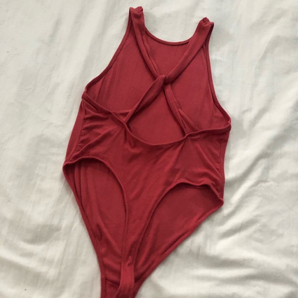 Free People High Neck Body Suit